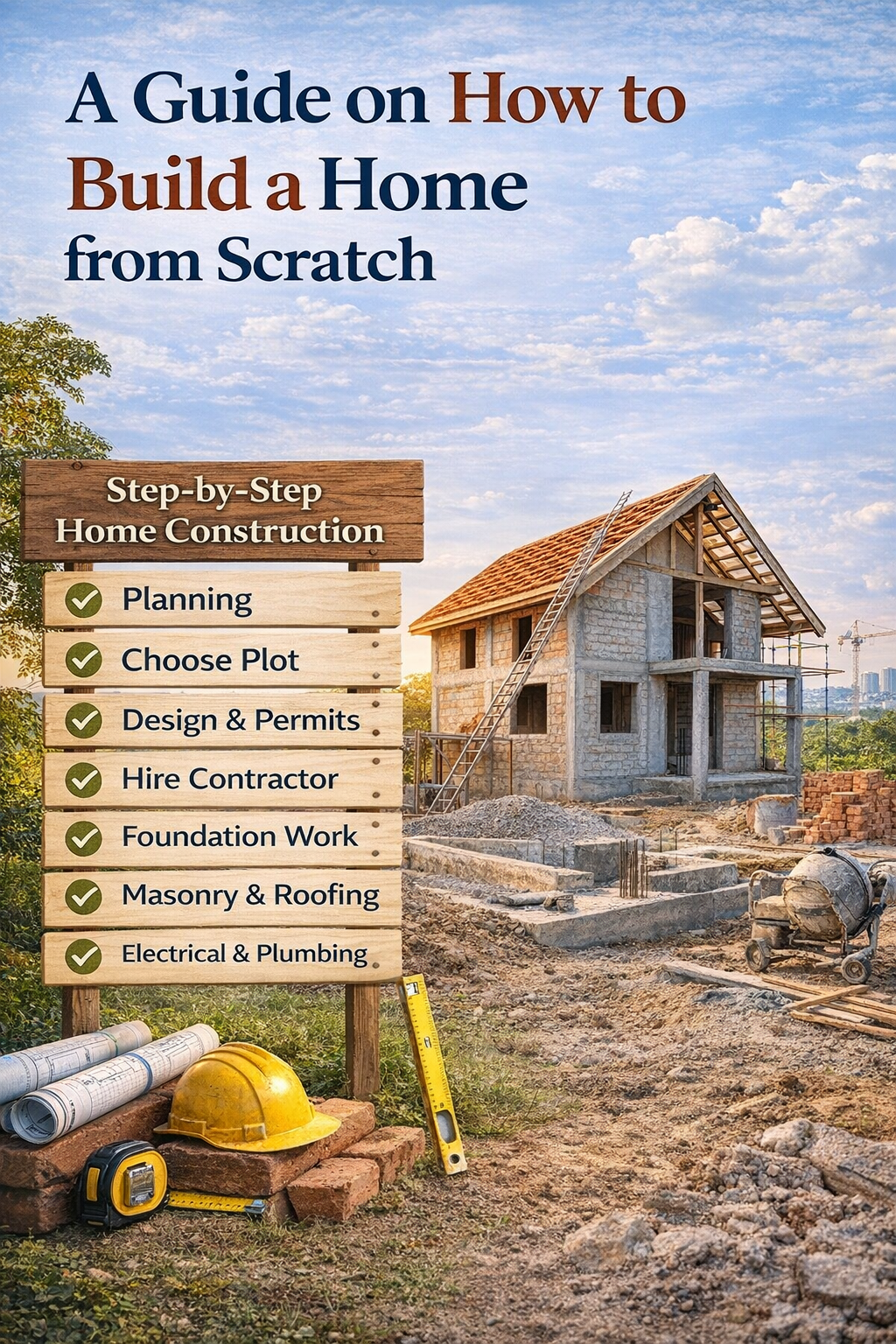 A Guide on How to Build a Home from Scratch