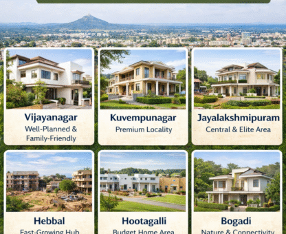 Top Residential areas in Mysore to Build Your Dream Home